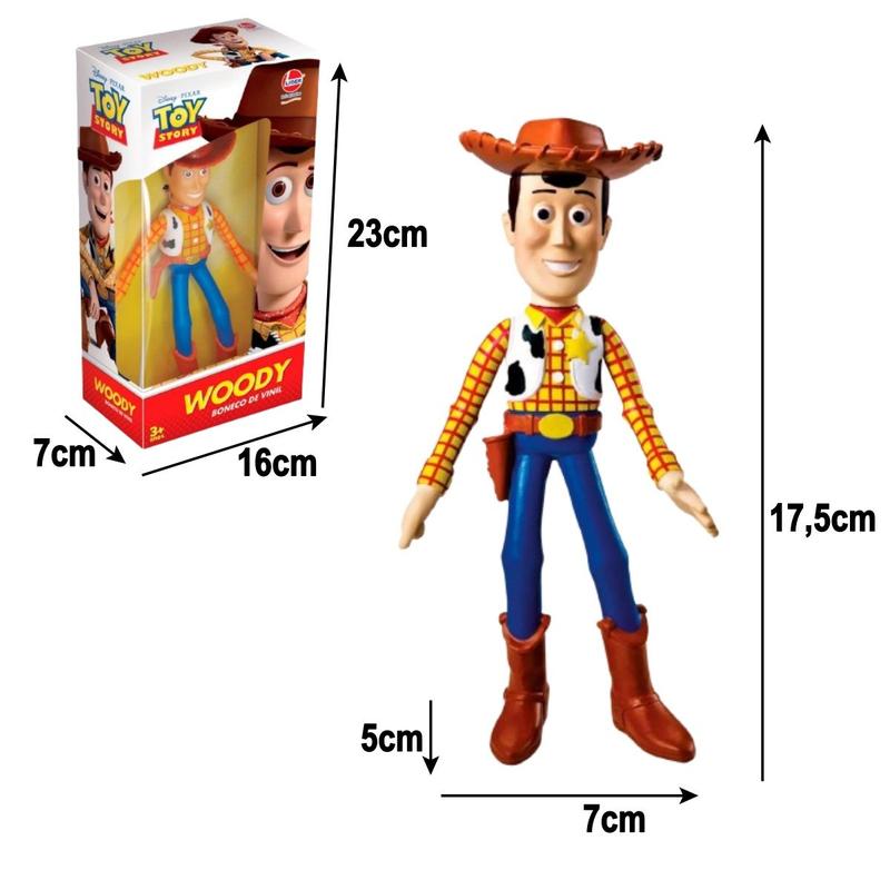 Woody Xerife Toy Story Boneco Vinil Disney Pixar Original - Boneco